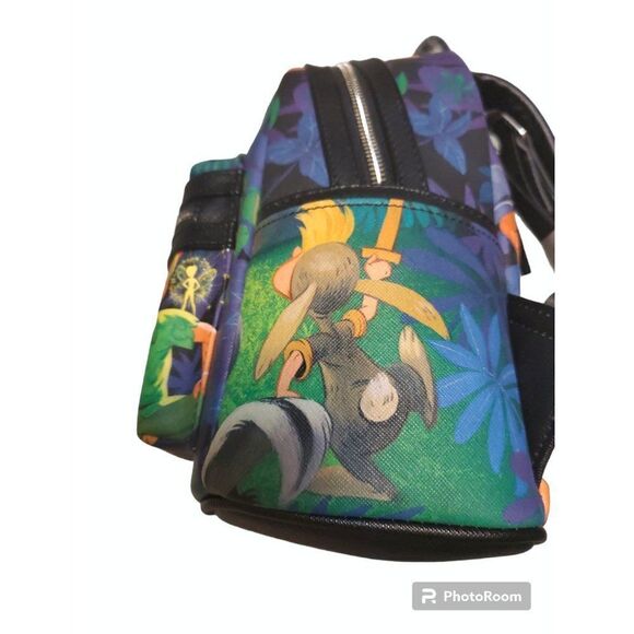 Loungefly Peter Pan Mini Backpack Lost Boy Scenes - Picture 3 of 4